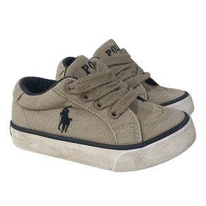 Kids Polo Ralph Lauren Canvas Shoes